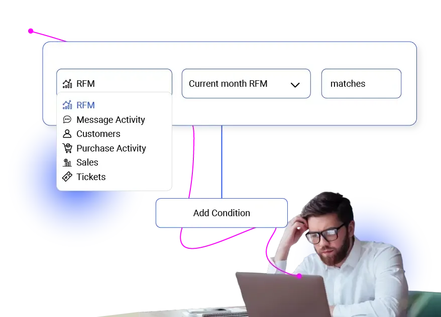 Behavioral segmentation preview