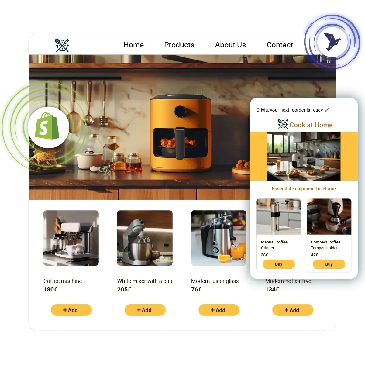 ContactPigeon Shopify integration