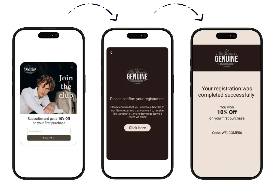 GDPR compliant popup forms