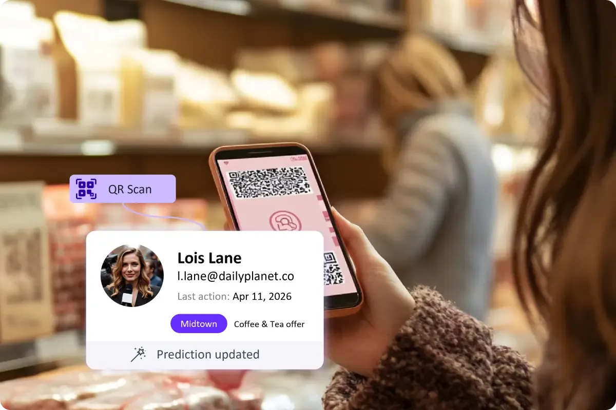 Smart QR routing experience