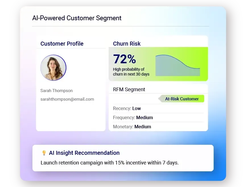 AI-powered segments