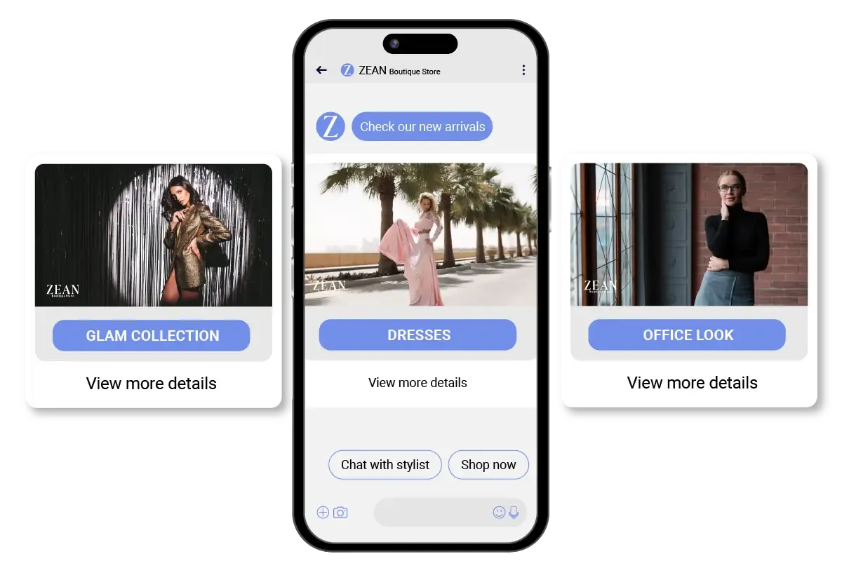 RCS messaging conversation preview