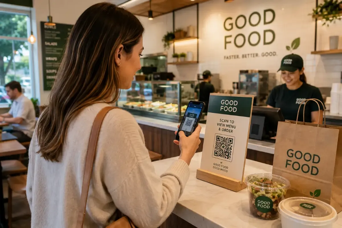 Food and beverage customer acquisition journey