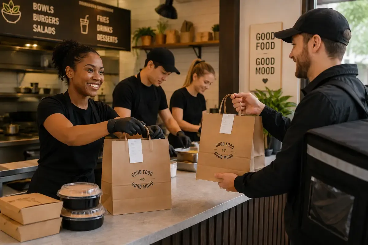 Food and beverage repeat order journey