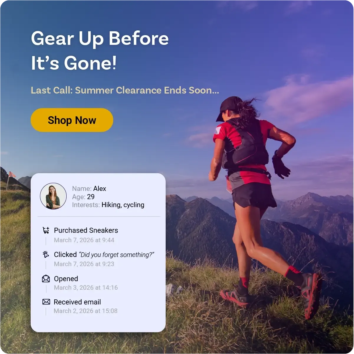 Retail and ecommerce hero reference