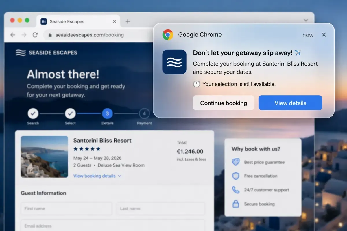 Booking recovery